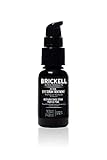 Brickell Men's Dark Circle Under Eye Treatment Serum For Men, Natural and Organic Eye Gel to Firm Men's Wrinkles, Reduce Dark Bags Under Eyes, and Promote Youthful Skin, 0.65 Ounce, Unscented