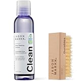 Jason Markk Essential Kit, Shoe Cleaner, 2-Piece Set, Deep Cleaning Solution & Durables Brush, Sneaker Care, Ideal for Footwear, Safe for Leather, Suede, Nubuck, Cotton, Knits, 4oz