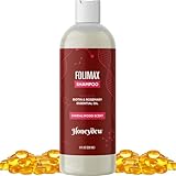 Folimax Biotin Shampoo for Thinning Hair - Thickening Shampoo with Biotin Zinc and Rosemary Oil for Hair Growth - Vegan Sulfate and Paraben Free Volumizing Shampoo for Fine Hair (Sandalwood Scent)