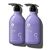 Luseta Biotin Shampoo and Conditioner for HairGrowth - Thickening Shampoo for Thinning Hair andHair Loss - Infused with Argan Oil to Repair DamagedDry Hair - Sulfate Free Paraben Free-2 x 16.9 fl oz