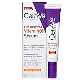 CeraVe Vitamin C Serum with Hyaluronic Acid | Skin Brightening Serum for Face with 10% Pure Vitamin C | Fragrance Free | 1 Fl. Oz