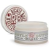 Hustle Butter Tattoo Aftercare 5oz Tattoo Balm, Heals + Protects New Tattoos and Rejuvenates Older Tattoos - 100% Vegan Cream No-Petroleum