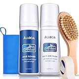 Alloda Shoe Cleaner+Shoe Whitener, Sneaker Cleaner, Brush-Shoe Cleaning Kit