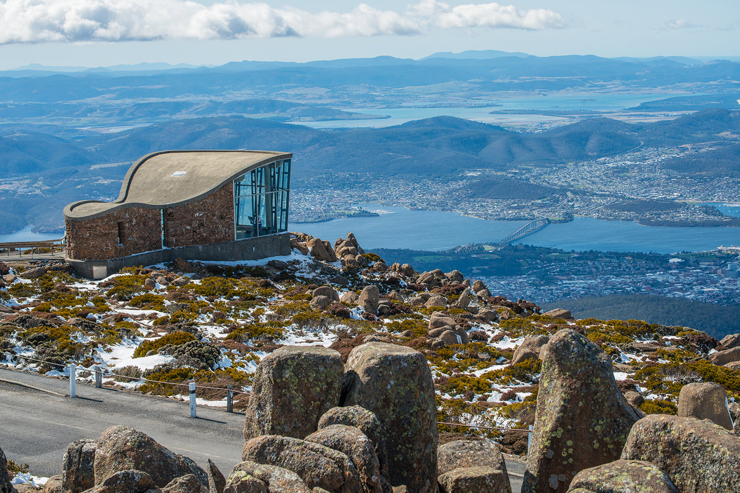 Summit of Mont Wellington in Hobart city