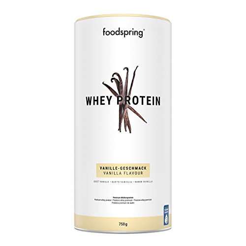 Protéine en Poudre Whey foodspring Vanille - Avec 24g de protéines...