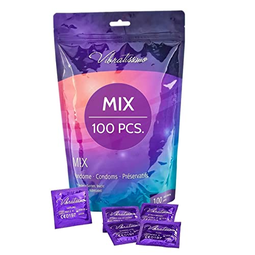 Vibratissimo - préservatifs « Mix » extra lubrifiés pour des...