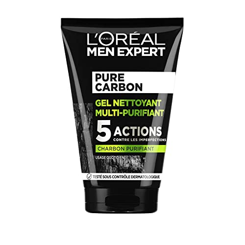 L'Oréal Men Expert - Gel Nettoyant Multi-Purifiant Visage Homme -...
