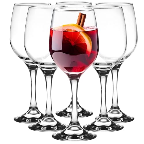 Glasmark Krosno Lot de 6 verres à vin rouge 0,25 l - Pour vin rouge -...