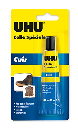 UHU Colle spéciale cuir et chaussure - Colle idéale pour réparer...