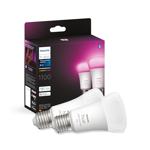 Philips Hue White & Color Ambiance, ampoule LED connectée...