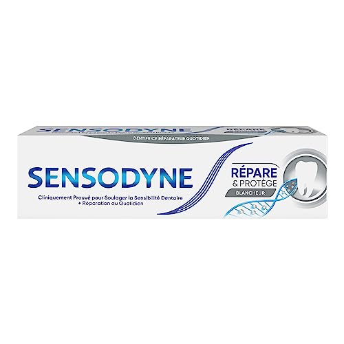 Sensodyne Dentifrice Répare & Protège Blancheur, Pour Dents...