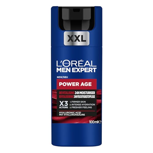 L'Oréal Men Expert - Soin Visage Revitalisant & Anti-Âge pour Homme...