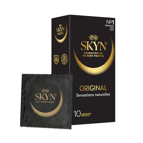 Skyn Original : Lot de 10 Préservatifs sans latex Skynfeel pour...