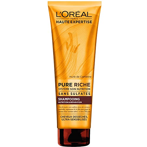 L'Oréal Paris Pure Riche Shampooing Sans Sulfate à l'Huile de...