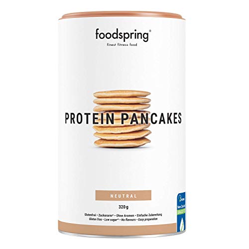 foodspring Mix pour Pancakes Proteines, 320g, 6 fois plus de proteines...