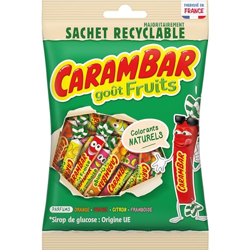 CARAMBAR FRUITS RECYCL 180G 20CA