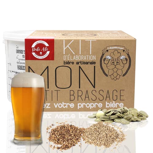 Kit Brassage 5 litres, Pale Ale style - Idée Cadeau Original - kit...