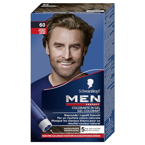 Schwarzkopf - Men Perfect - Gel Colorant Anti-Cheveux Blancs Homme -...