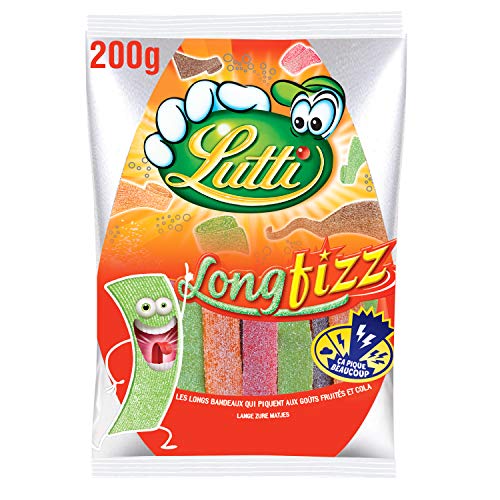 Lutti Long Fizz 200g (lot de 1)