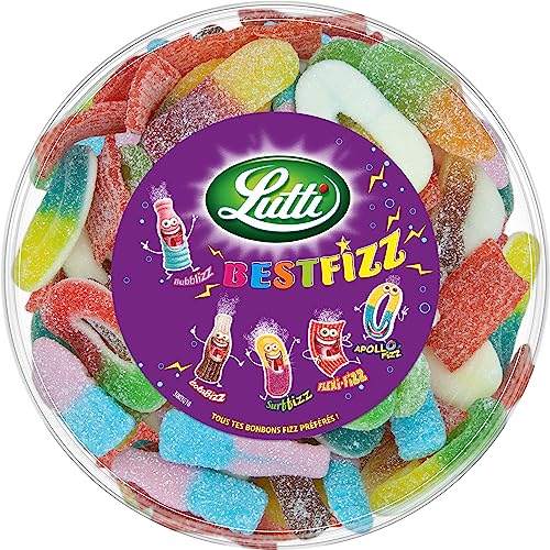 Lutti Best Fizz Bonbons Tubo 550 g