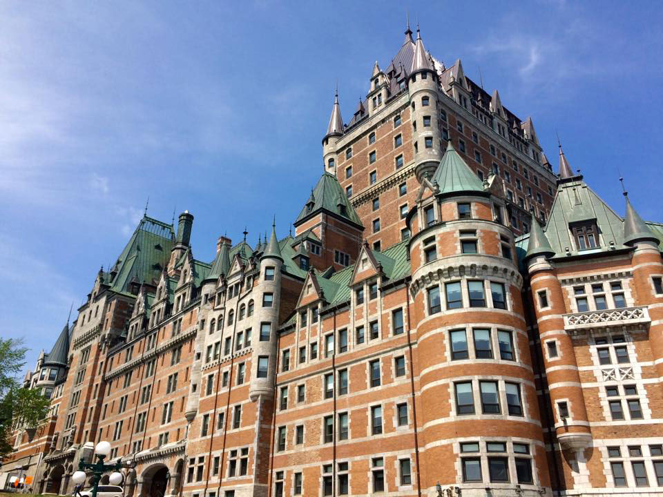 Fairmont Le Château Frontenac, à Québec.