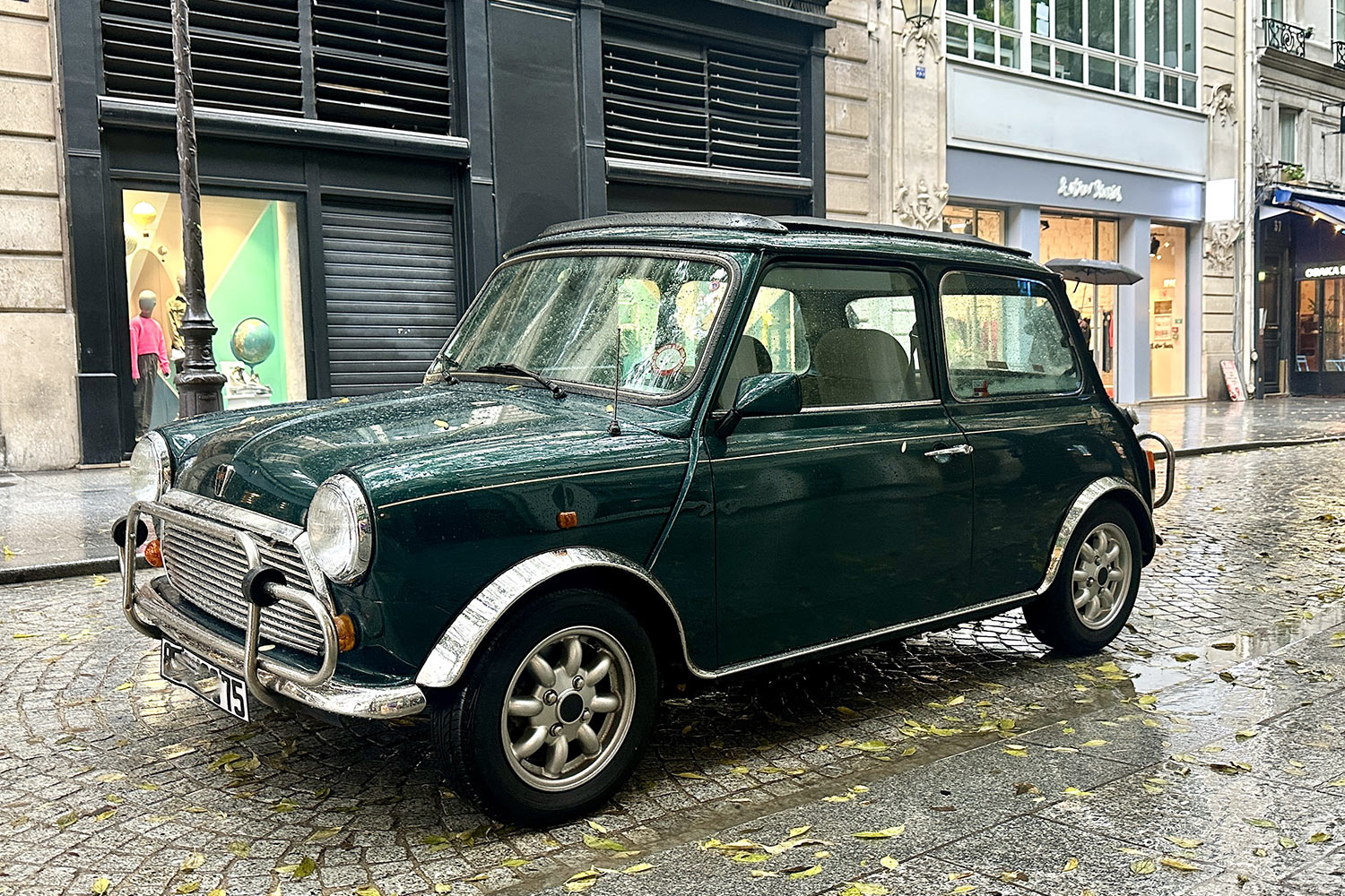 mini cooper dans paris