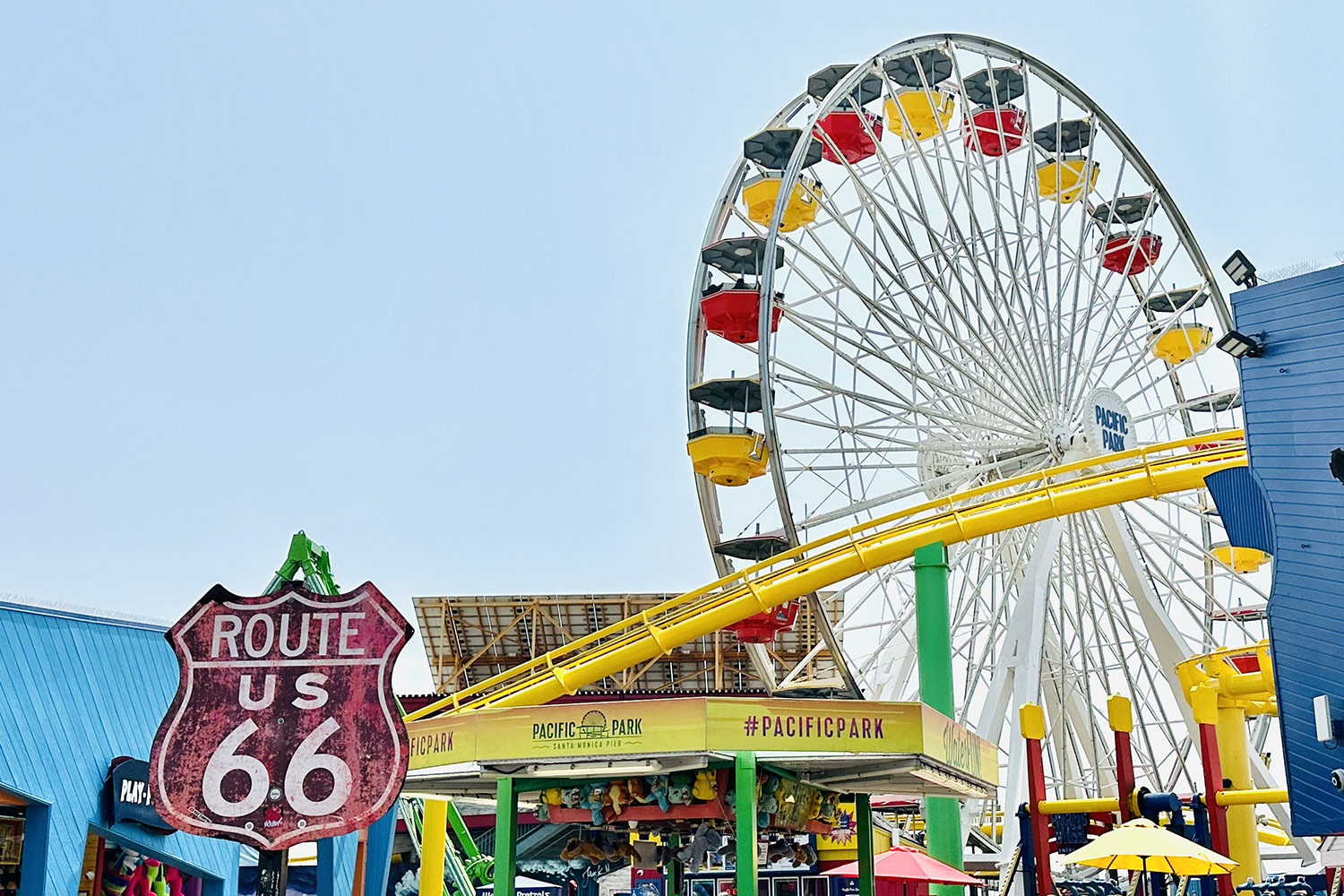 Santa Monica Pier à Los Angeles