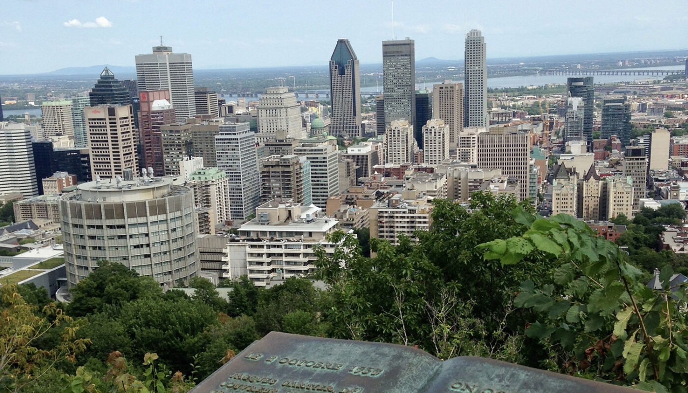 Parc Mont Royal à Montréal