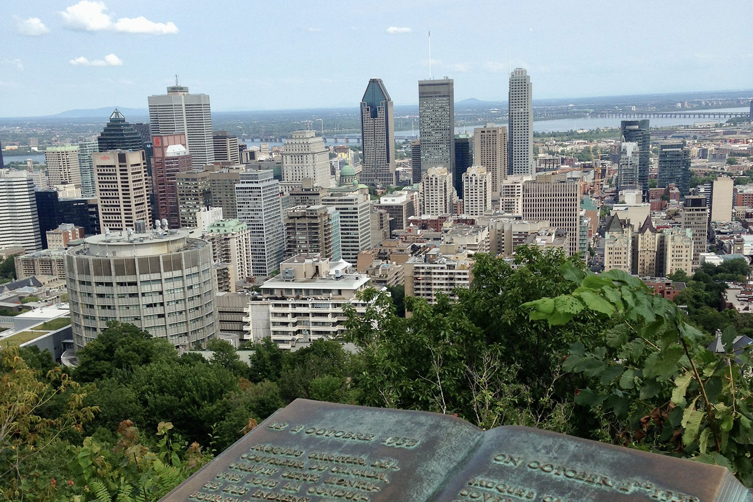 Parc Mont Royal à Montréal